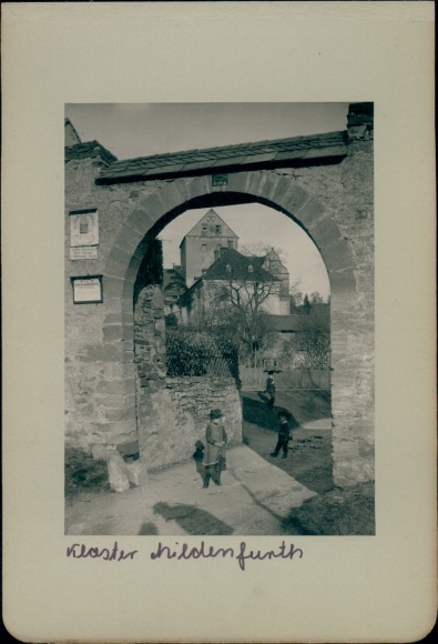 Fotografía Mildenfurth Wünschendorf en el Elster, Monasterio de Mildenfurth, arco