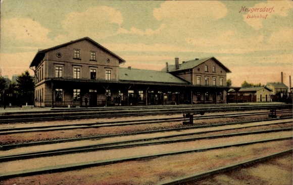 Estación Neugersdorf in der Lausitz, lado de la vía