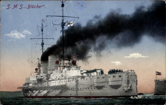 Buque de guerra alemán, SMS Blücher, Armada Imperial
