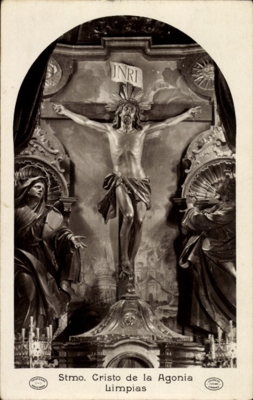 TP Limpias Cantabria, Crucifixión de Cristo, INRI, Stmo. Cristo de la Agonía, Limpias