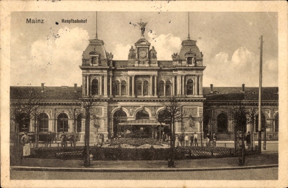 Estación central de Maguncia del Rin