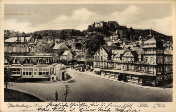 Blankenburg am Harz, Plaza Adolf Hitler