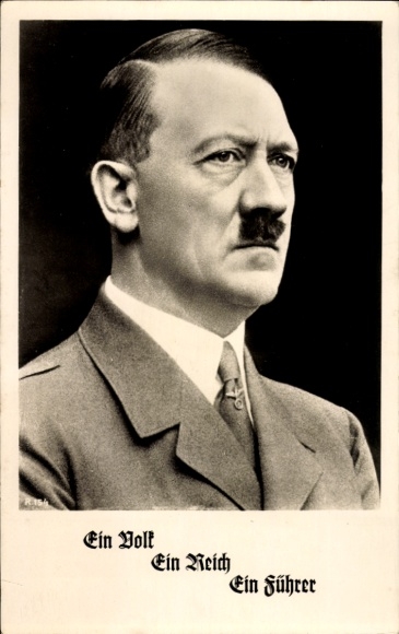 Adolf Hitler, Führer y Canciller del Reich, Retrato, Un pueblo, un Reich, un Führer