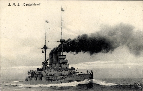 Buque de guerra alemán, SMS Deutschland, Armada Imperial