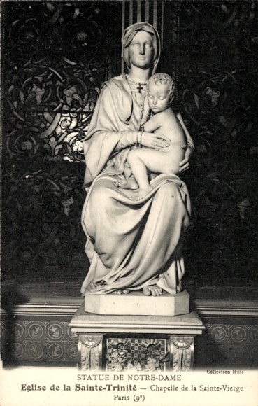 TP Paris IV Ile de la Cité, Estatua de Notre-Dame, Eglise de la Sainte-Trinité, Colección Nut